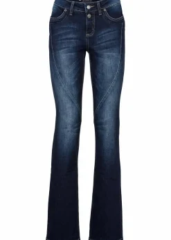 Bootcut Jeans Mid Waist, Stretch