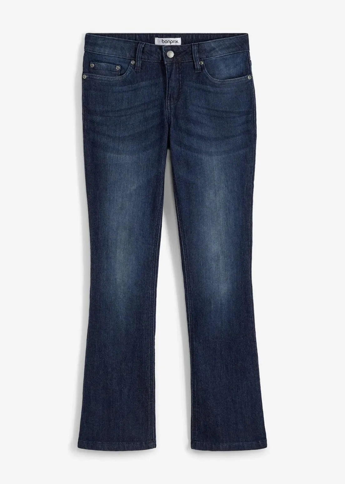 Bootcut Jeans Mid Waist, Stretch