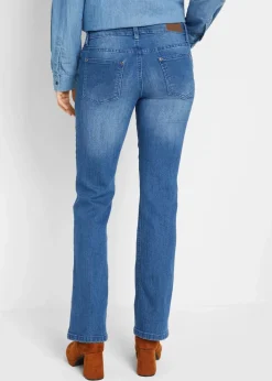Bootcut Jeans Mid Waist, Stretch