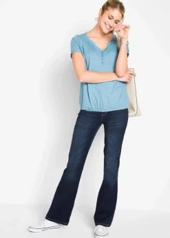 Bootcut Jeans Mid Waist, Shaping