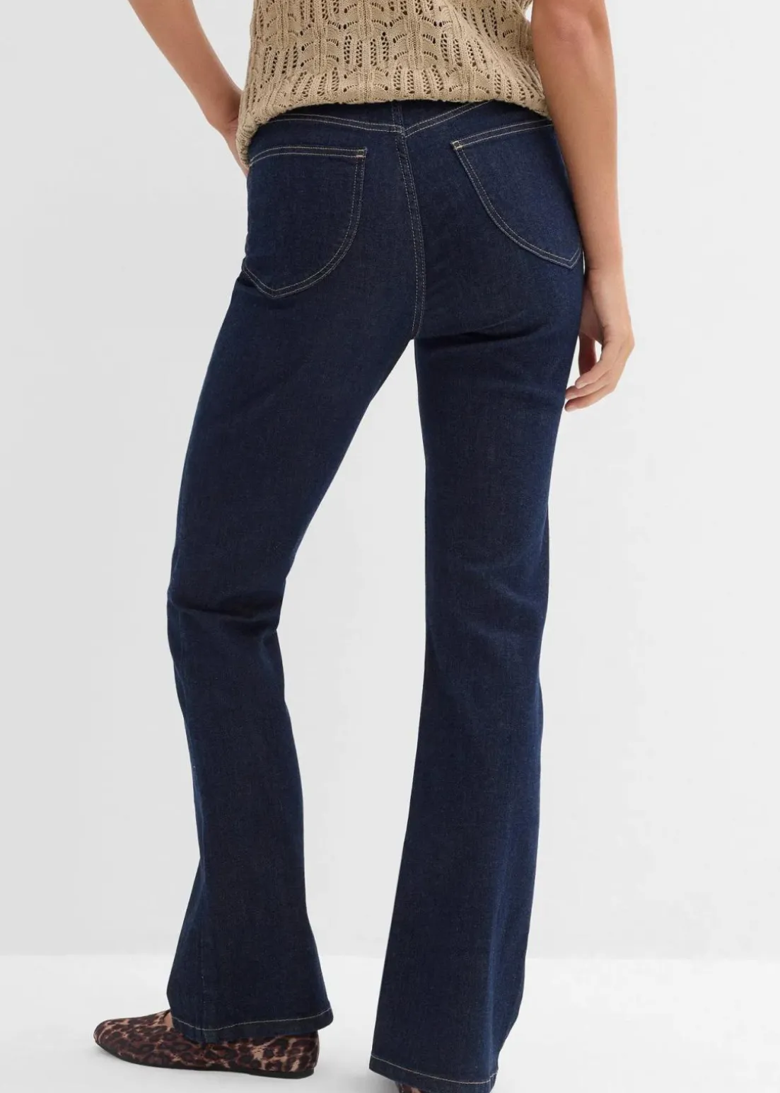 Bootcut-Jeans High Waist