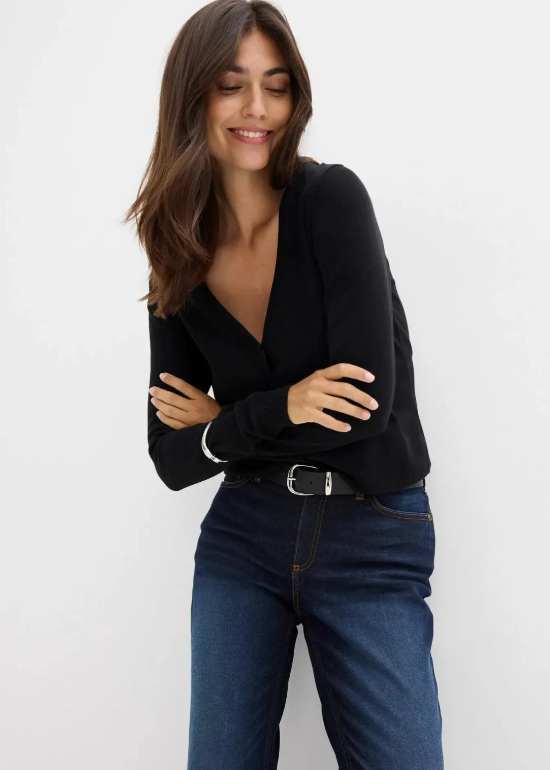 Bootcut-Jeans Mid Waist