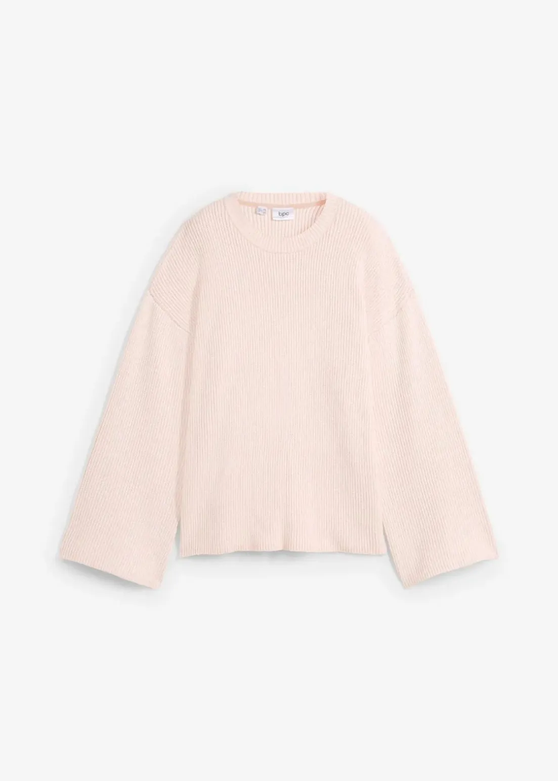 Boxy-Pullover aus Rippstrick