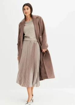 Boxy-Pullover mit Pailletten