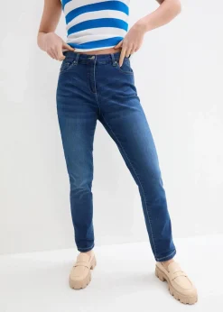 Boyfriend Jeans Mid Waist, Stretch