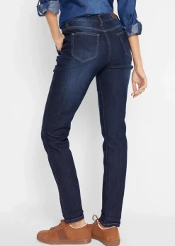 Boyfriend-Jeans Mid Waist, Komfort-Stretch