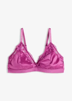 Bralette aus glänzendem Material