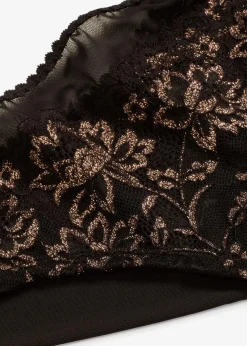 Brazilslip mit Glitzergarn