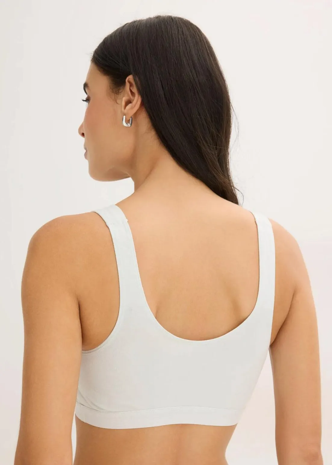 Bustier mit Bio-Baumwolle (3er Pack)