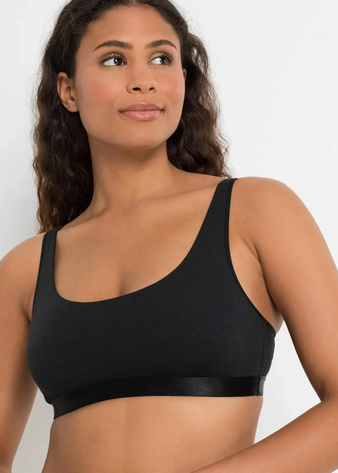 Bustier mit Bio-Baumwolle (2er Pack)