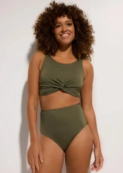 Bustier-Bikini in Wickeloptik (2-tlg.Set)