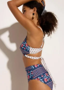 Bustier-Bikini in Wickeloptik (2-tlg.Set)