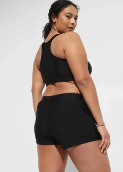 Bustier-Bikini mit Badeshorts (2-tlg.Set)