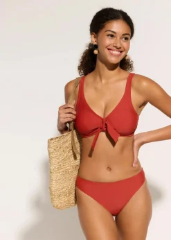 Bustier-Bikini mit Bindeband (2-tlg.Set)