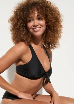 Bustier-Bikini mit Bindeband (2-tlg.Set)