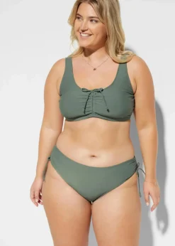 Bustier-Bikini (2-tlg.Set) mit Bindeband