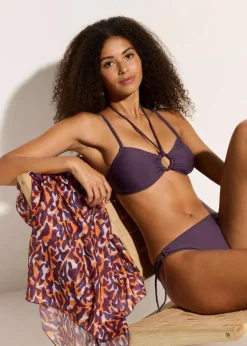 Bustier-Bikinioberteil mit Ringdetail