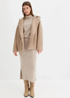 Cabanjacke aus kuscheligem Bouclé