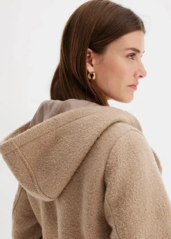 Cabanjacke aus kuscheligem Bouclé