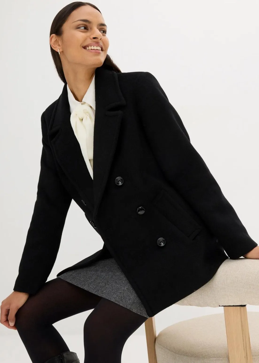 Cabanjacke aus Wolle