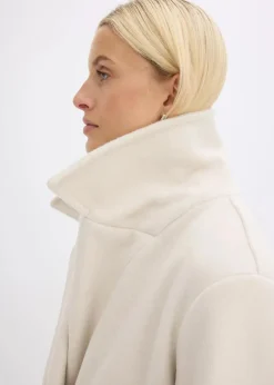 Cabanjacke in Wolloptik