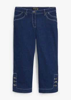 Capri Jeans Mid Waist