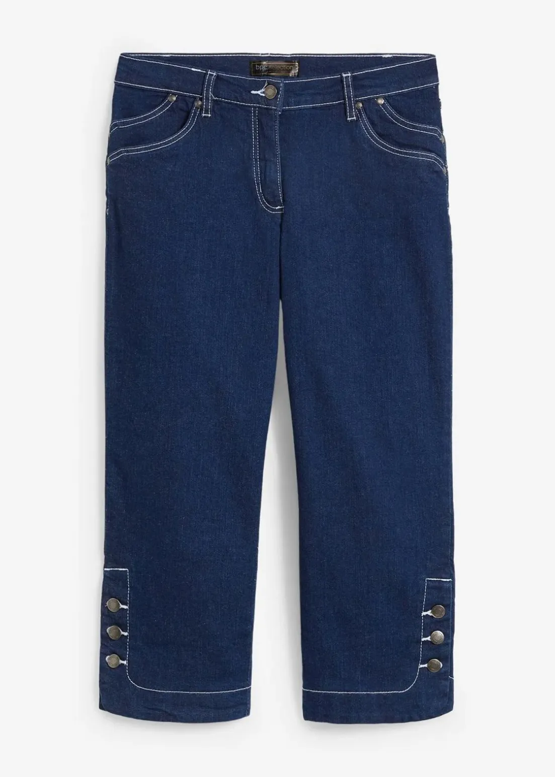 Capri Jeans Mid Waist