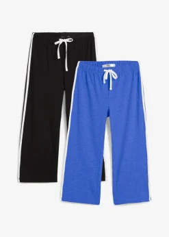 Capri-Hose aus Baumwolle mit Stretch (2er Pack)