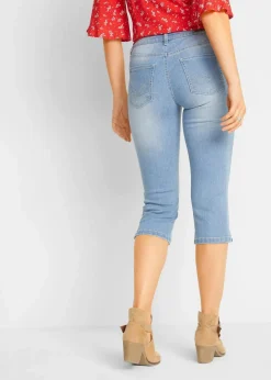 Capri-Komfort-Stretch-Jeans, 2-er Pack