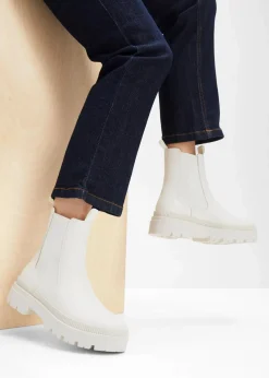 Chelsea-Boots mit Profilsohle