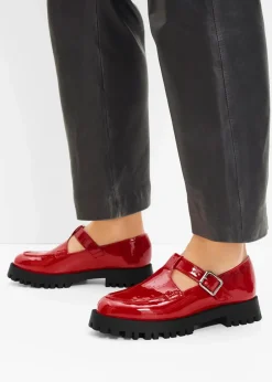 Chunky Loafer mit Cut-Outs