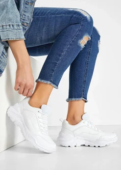 Chunky Sneaker mit leichter Sohle