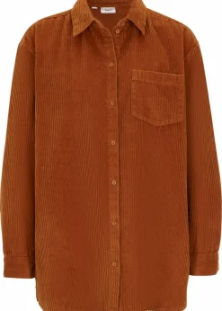 Cordhemd aus reiner Baumwolle