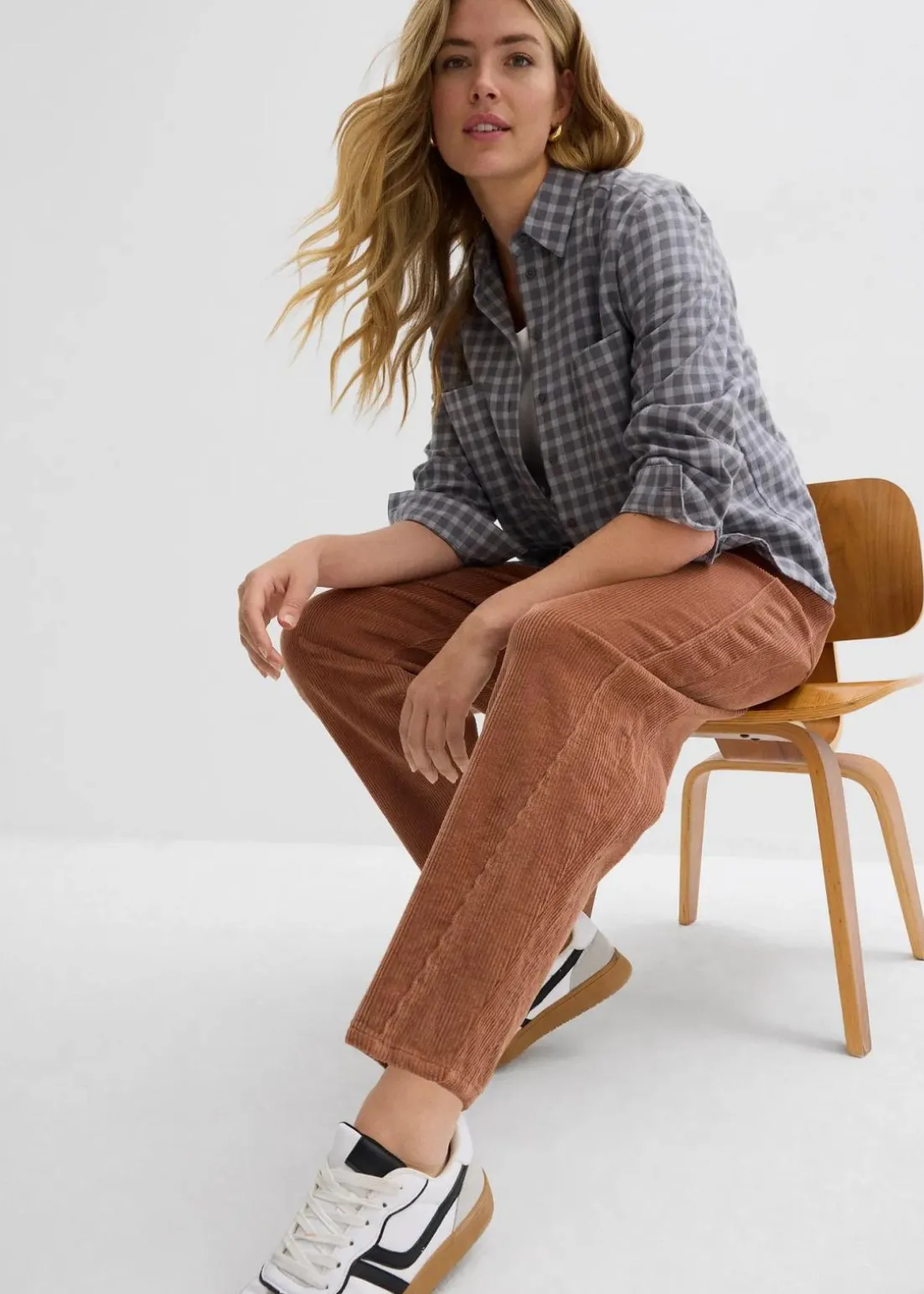 Cordhose in Barellform