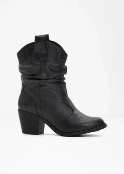 Cowboy-Boots mit Raffung