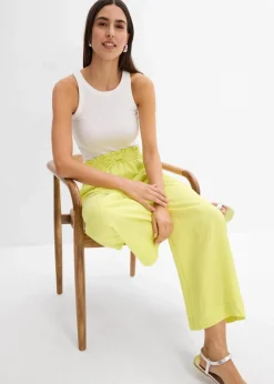 Culotte aus fließendem Lyocell-Mix