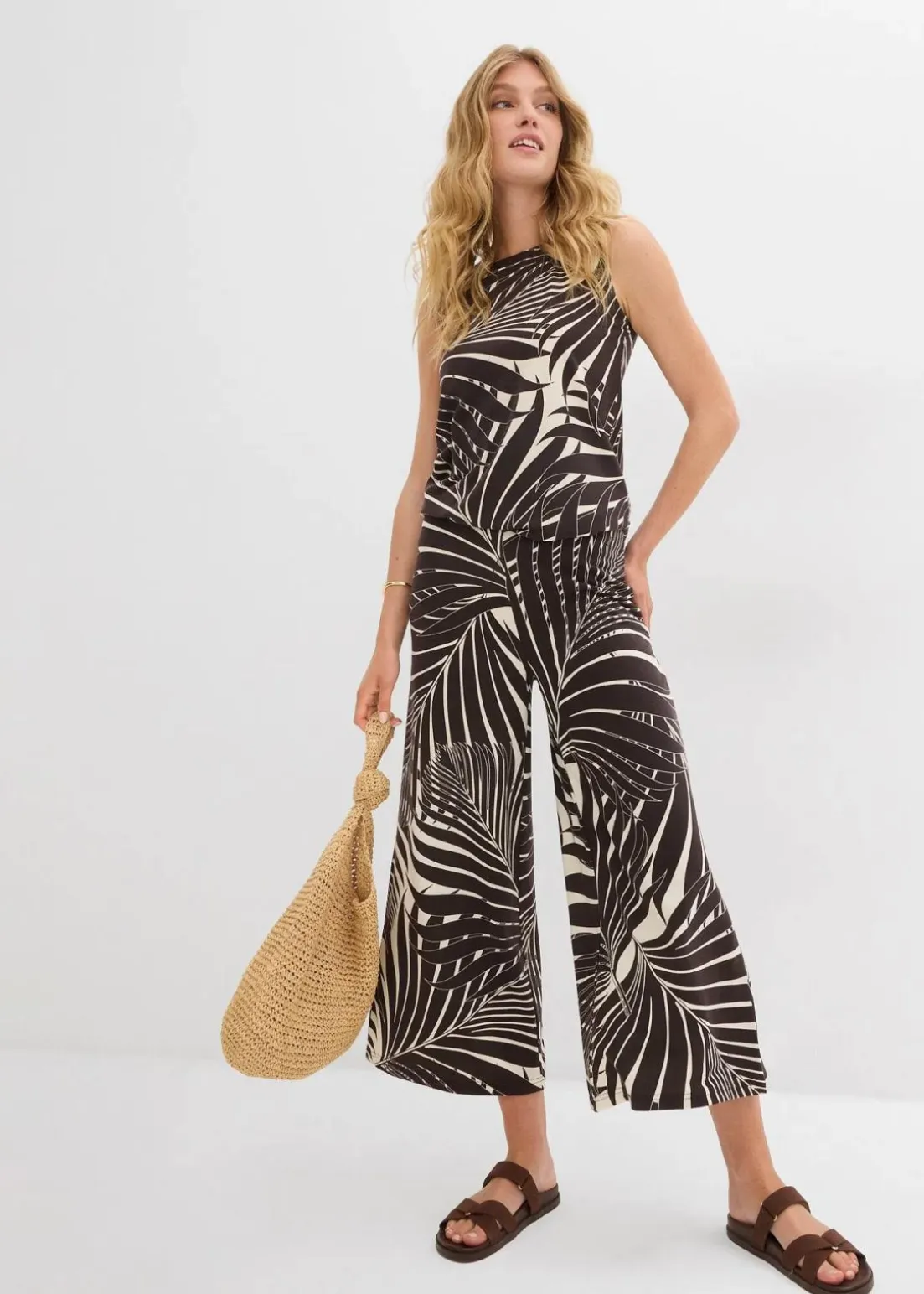 Culotte aus softem Viskose-Mix