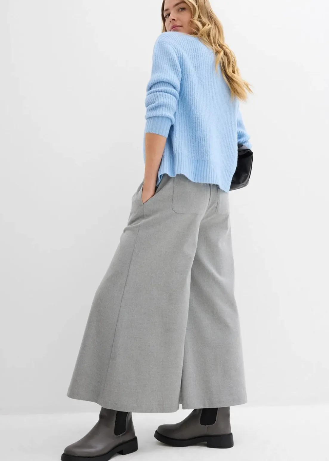 Culotte in Wolloptik