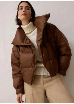 Daunenjacke mit recycelten Daunen​ wasserabweisend