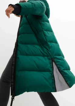 Daunenmantel mit recycelter Daune und isolierender Wärmetechnologie