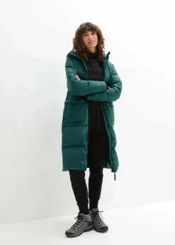 Daunenmantel mit reflektierenden Details