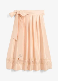 Dirndlschürze in Wildseidenoptik