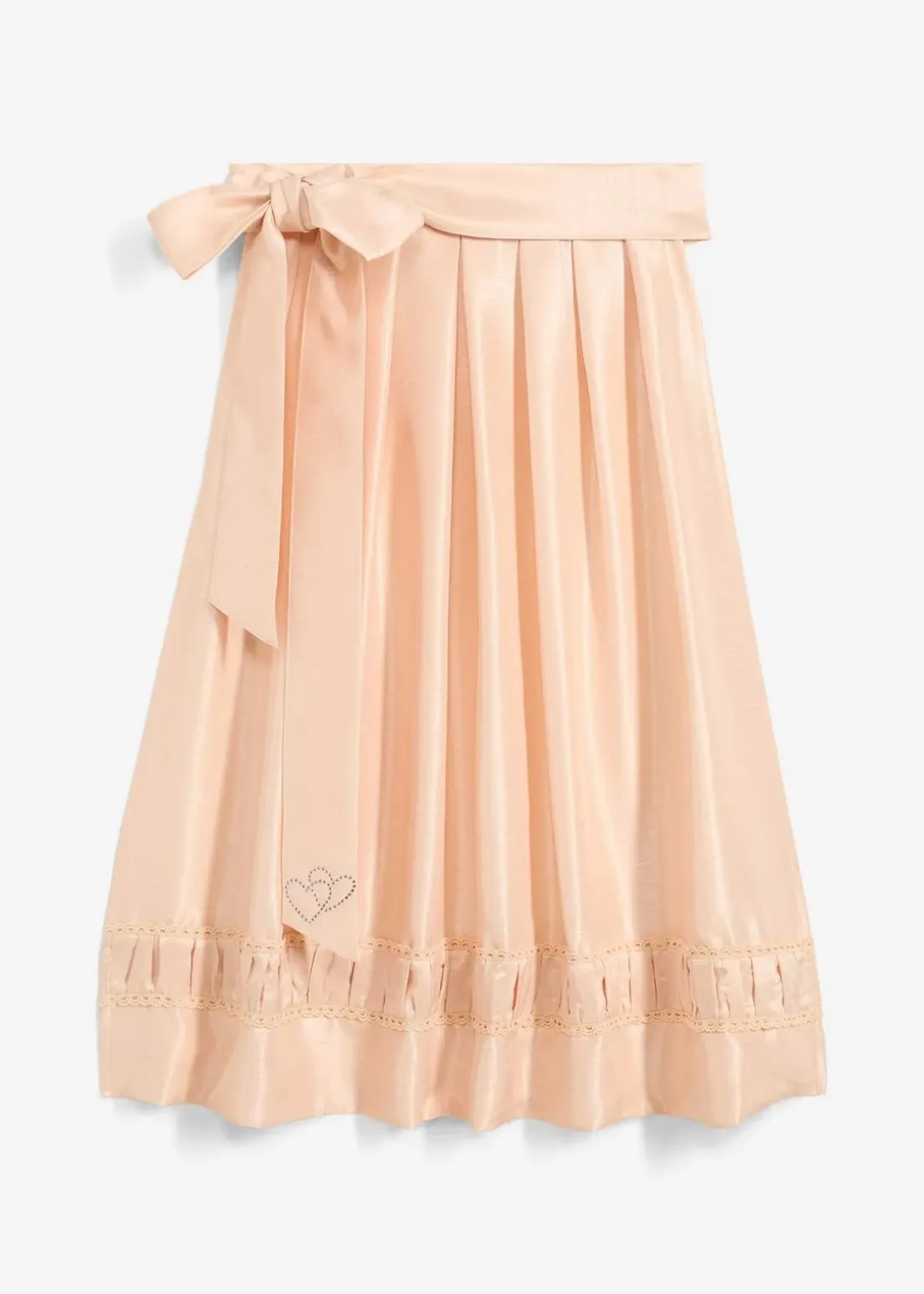 Dirndlschürze in Wildseidenoptik