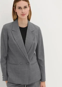 Doppelreihiger Wollblazer