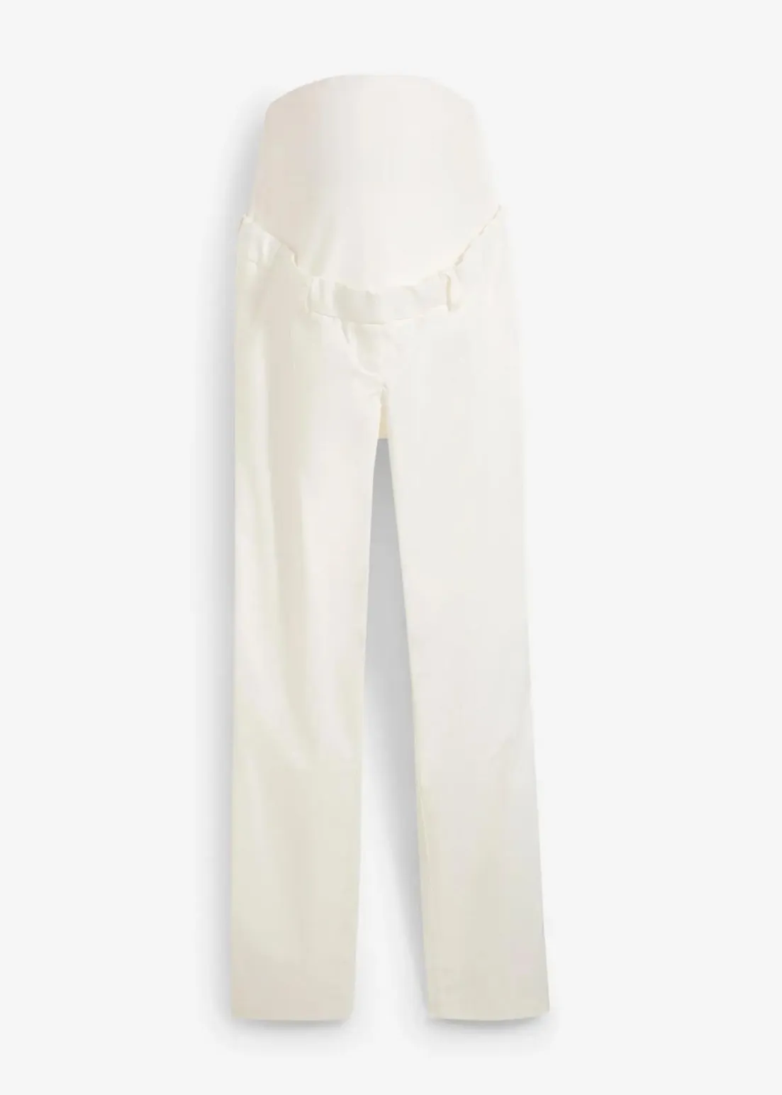 Elegante Umstandshose mit geradem Bein aus hautfreundlichem Baumwoll-Mix