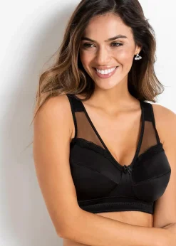 Entlastungs-BH ohne Bügel mit gepolsterten Trägern (2er Pack)