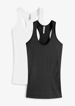2er-Pack Ripp-Tanktop