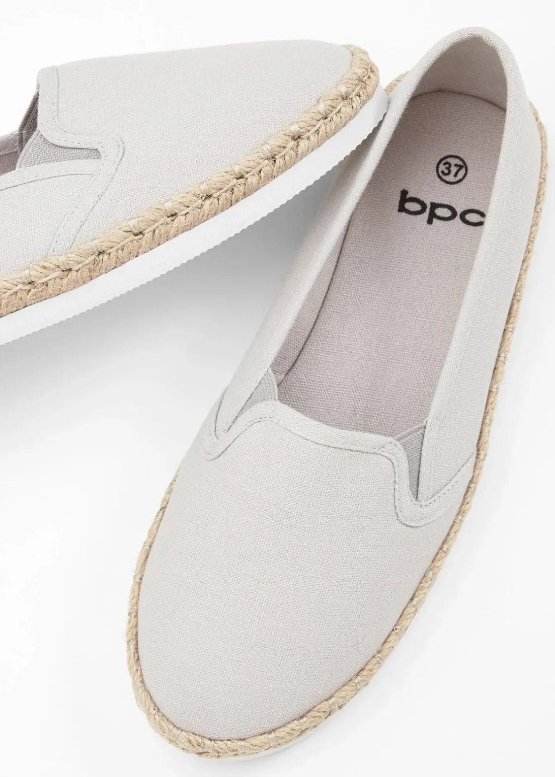 Espadrilles in Bast-Optik