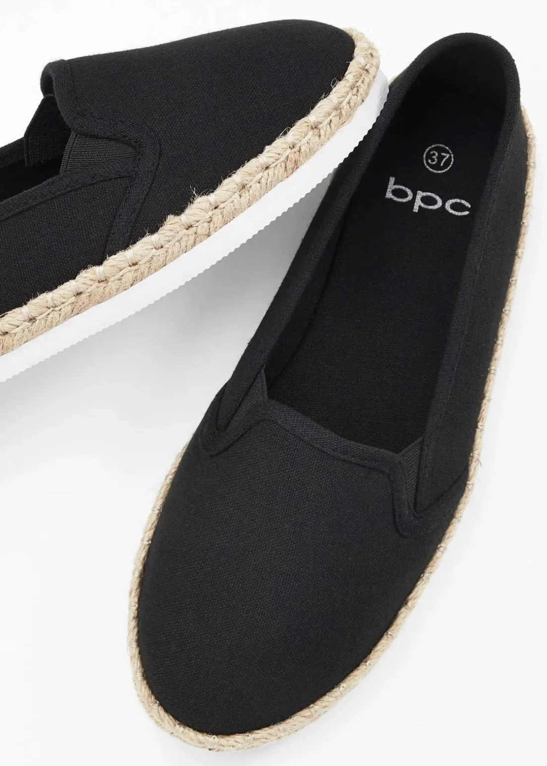 Espadrilles in Bast-Optik