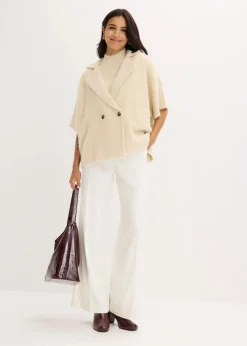 Federgarn Strickjacke